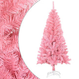 Vidaxl Kunstkerstboom mit Standard 150 cm PVC Pink