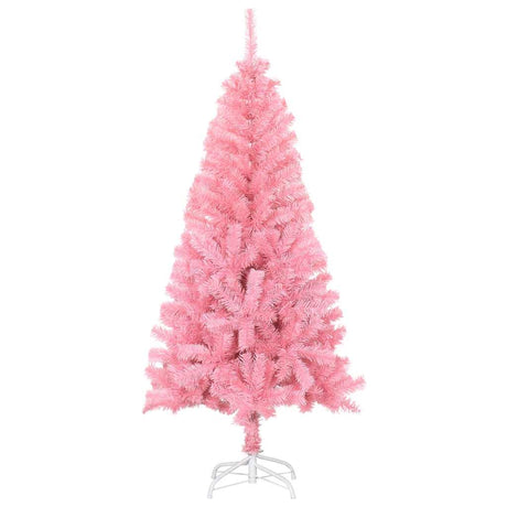 Vidaxl Kunstkerstboom mit Standard 150 cm PVC Pink