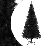 Vidaxl Kunstkerstboom mit Standard 210 cm PVC Schwarz