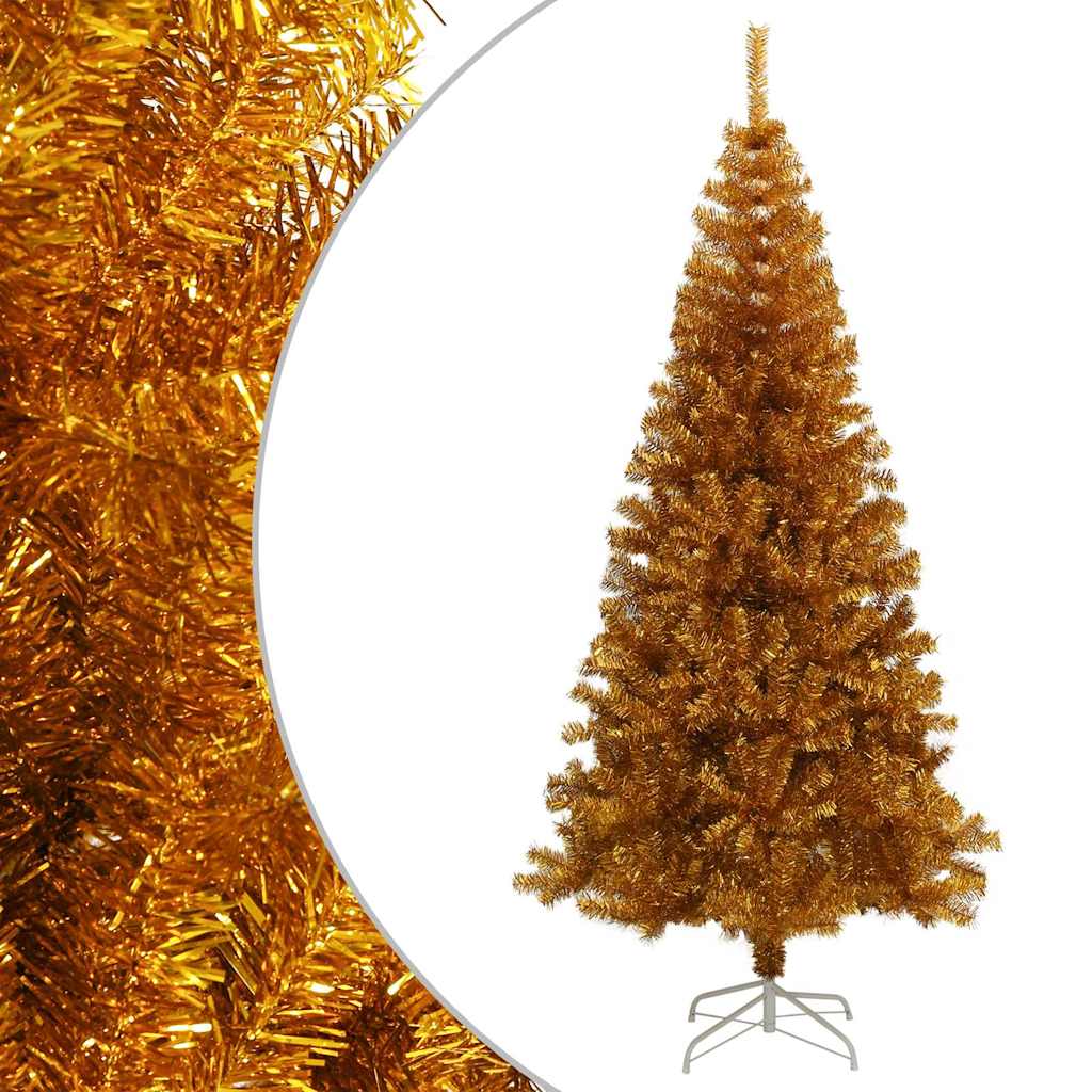 Künstlicher Weihnachtsbaum von Vidaxx mit Standardkappe von 180 cm, goldfarben