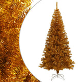 Vidaxl Kunstkerstboom mit Standard 180 cm goldfarben