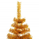 Vidaxl Kunstkerstboom mit Standard 180 cm goldfarben