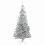 Vidaxl Kunstkerstboom mit Standard -Silberkappe mit 180 cm