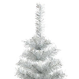 Vidaxl Kunstkerstboom mit Standard -Silberkappe mit 180 cm