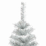 Vidaxl Kunstkerstboom mit Standard -Silberkappe mit 180 cm