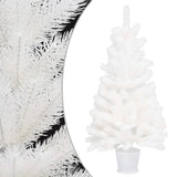 Vidaxl Kunstkerstboom mit lebensechten Nadeln 90 cm Weiß