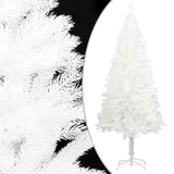 Vidaxl Kunstkerstboom mit lebensechten Nadeln 210 cm Weiß