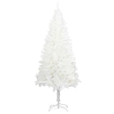 Vidaxl Kunstkerstboom mit lebensechten Nadeln 210 cm Weiß