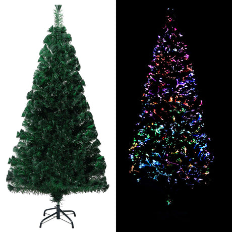 Vidaxl Kunstkerstboom mit Standard 150 cm Glasfaserngrün