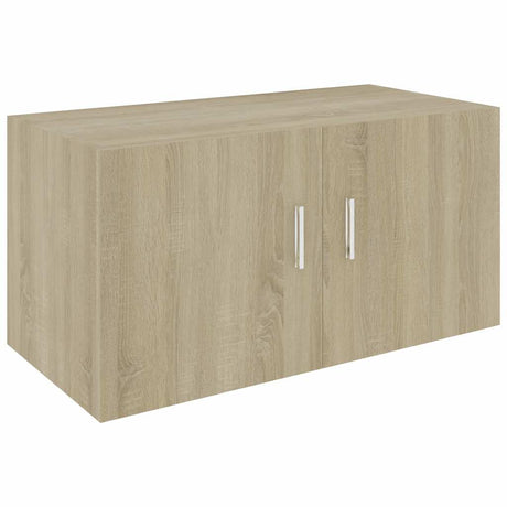 Vidaxl hangkast 80x39x40 cm bewerkt hout sonoma eikenkleurig