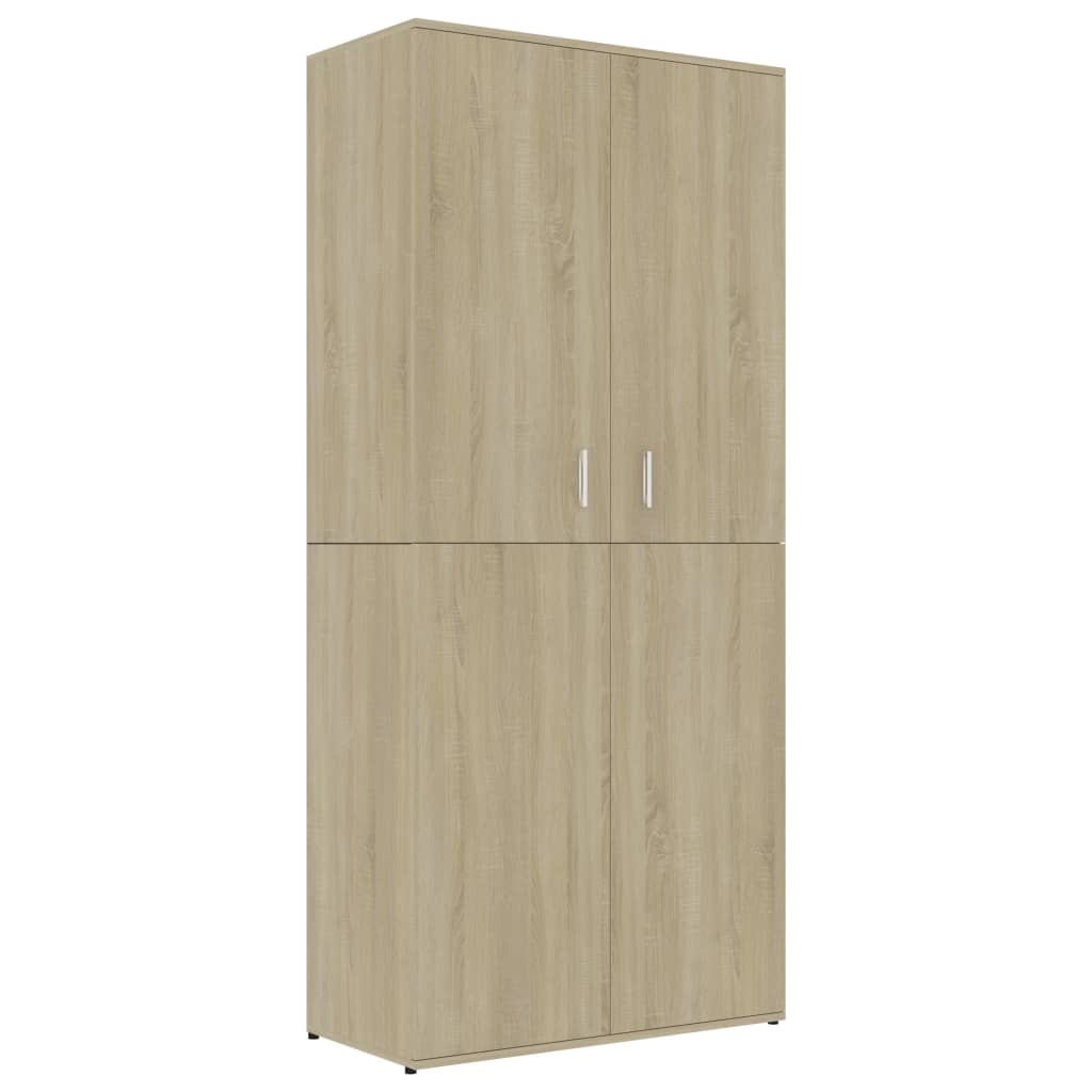 Kabinet bot Vidaxl 80x39x178 cm Vlastní dřevo Sonoma Oak Colored