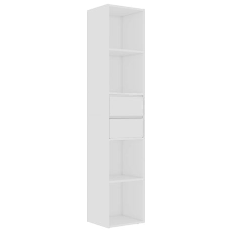 Vidaxl boekenkast 36x30x171 cm bewerkt hout wit
