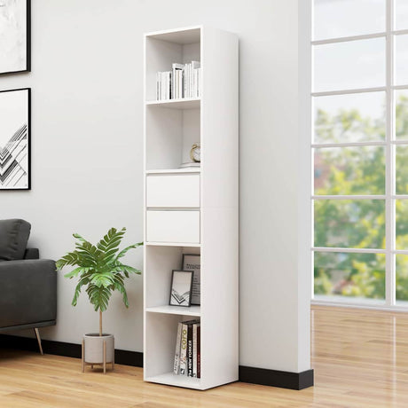 Vidaxl boekenkast 36x30x171 cm bewerkt hout wit