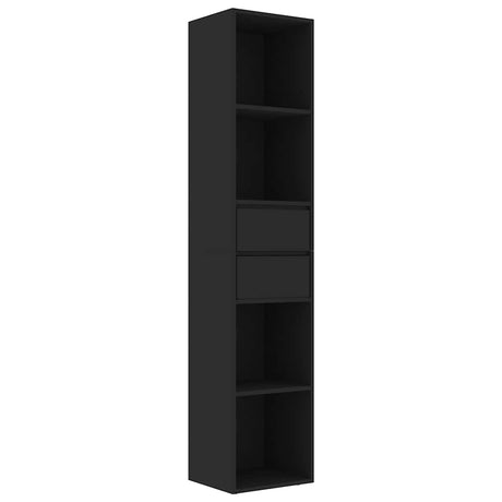 Vidaxl boekenkast 36x30x171 cm bewerkt hout zwart