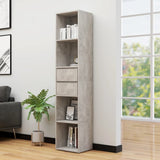 Vidaxl boekenkast 36x30x171 cm bewerkt hout betongrijs