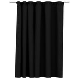 Vidaxl -Vorhang -Leinen sehen verdammt aus Haken 290x245 cm Anthrazit