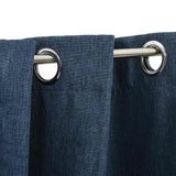 Vidaxl Curtain -Leinen sehen mit den Augen 290x245 cm blau aus.
