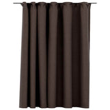 Vidaxl Curtain Linnen kuckt Verdammung mat Hacker 290x2 cm taupe