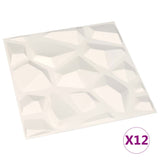 VIDAXL -Wandpaneele 12 Stk 3 m² 0,5 x 0,5 m
