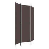 Vidaxl kamerscherm met 3 panelen 150x180 cm bruin