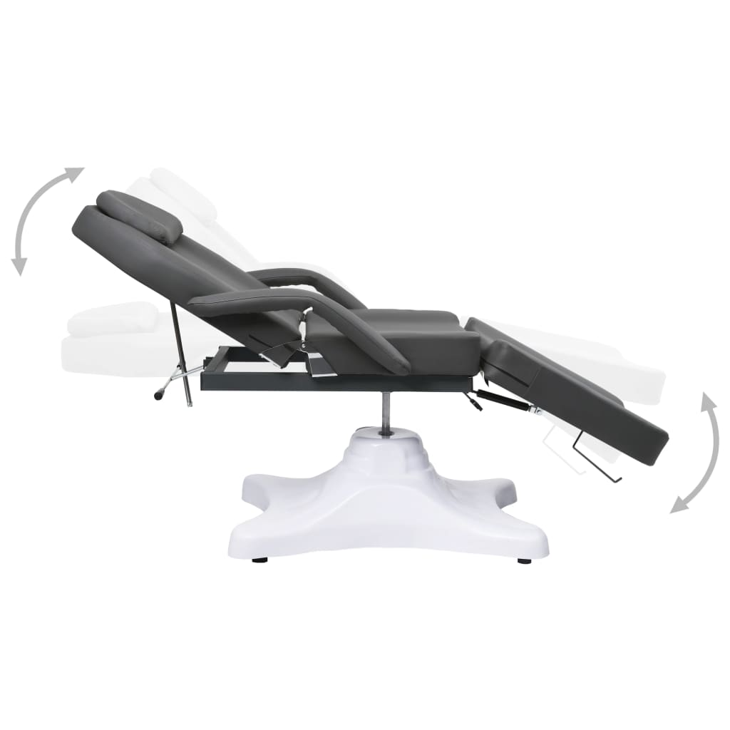 Vidaxl Massage Tabell 180x62x (86.5-118) cm Grey