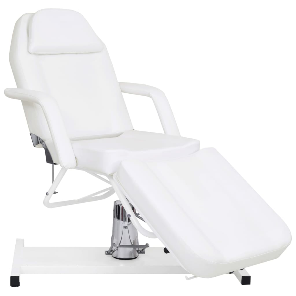 Vidaxl massage table 180x62x (87-112) cm white