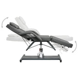 Vidaxl Massage Tabel 180x62x (87-112) CM Gray