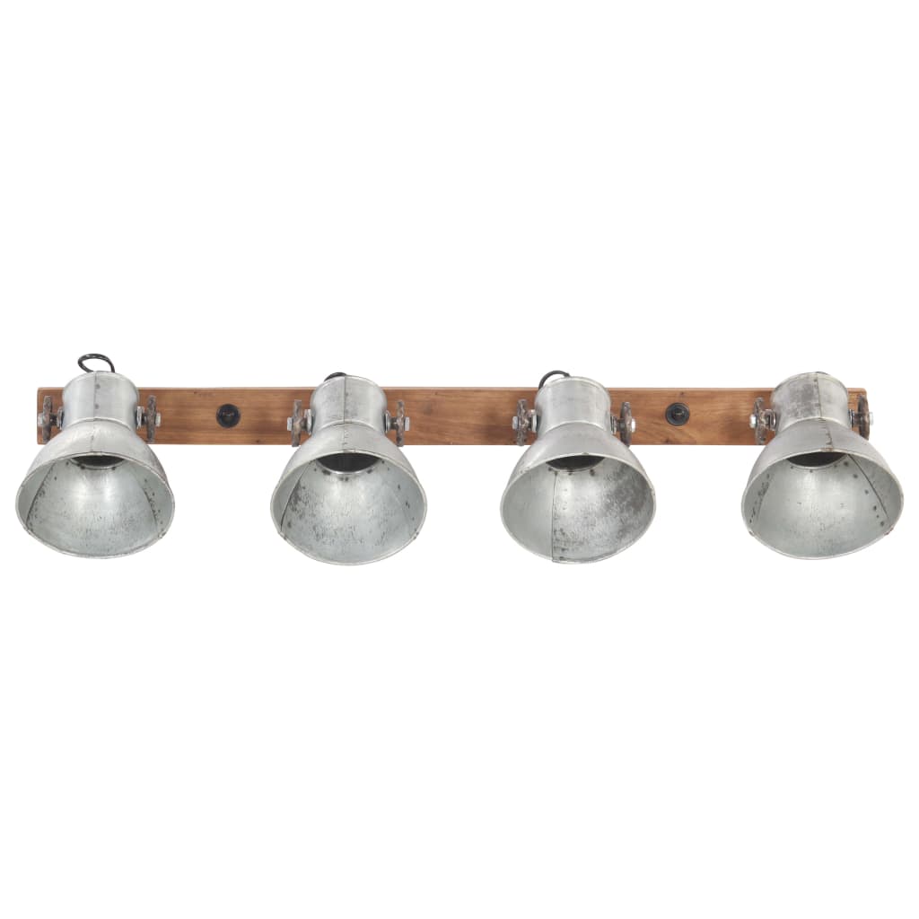 Vidaxl Wall Lamp Industrial E27 90x25 cm Colore en argent