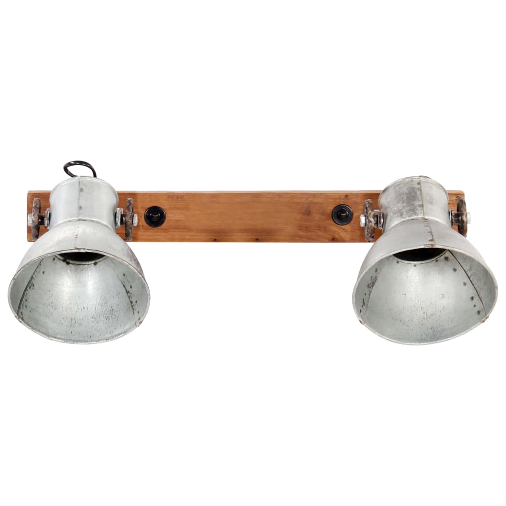 Vidaxl Wall Lamp Industrial E27 45x25 cm Colore en argent