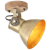 Vidaxl Wall loftslamper Industriel 2 st e27 20x25 cm messingfarve