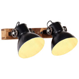 Vidaxl Wall Lampa Industrial E27 45x25 cm Czarna