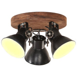 VidaXL Deckenleuchte Industrie 25 W E27 42x27 cm schwarz