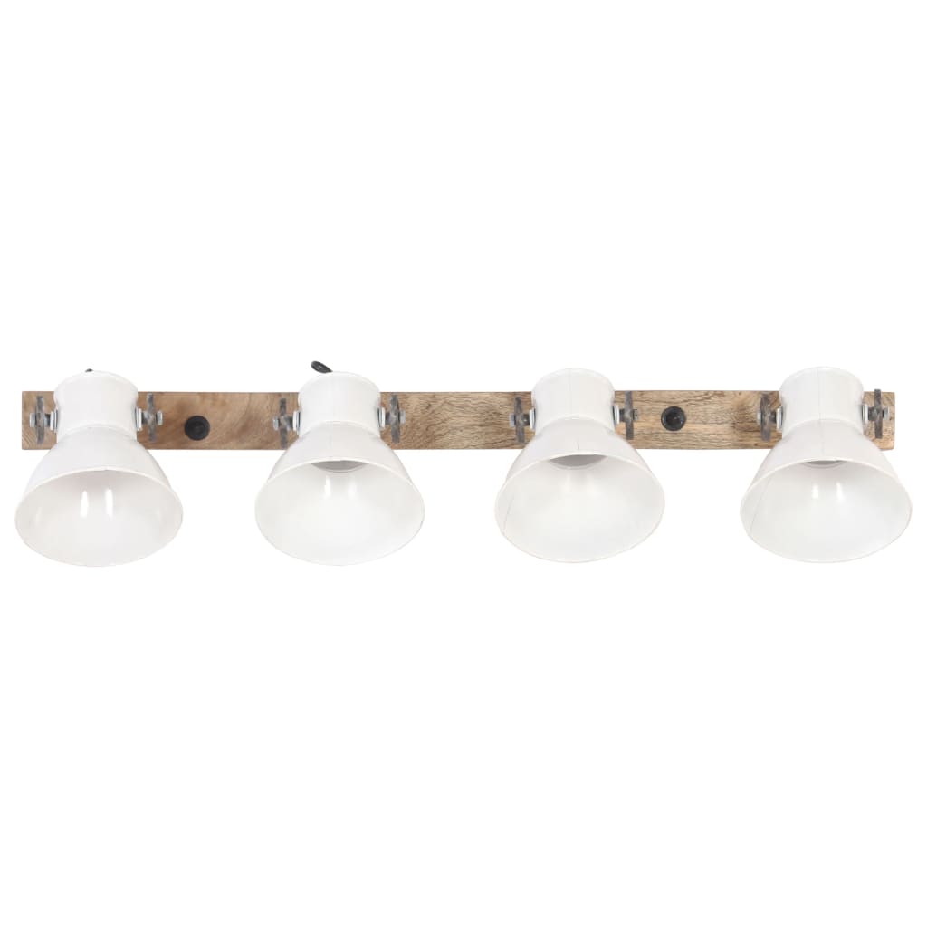 Vidaxl Wall Lamp Industrial E27 90x25 cm blanc