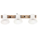 Vidaxl Wandlampe Industrial E27 65x25 cm Weiß