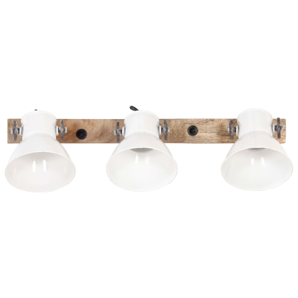 Vidaxl Wall Lamp Industrial E27 65x25 cm hvit