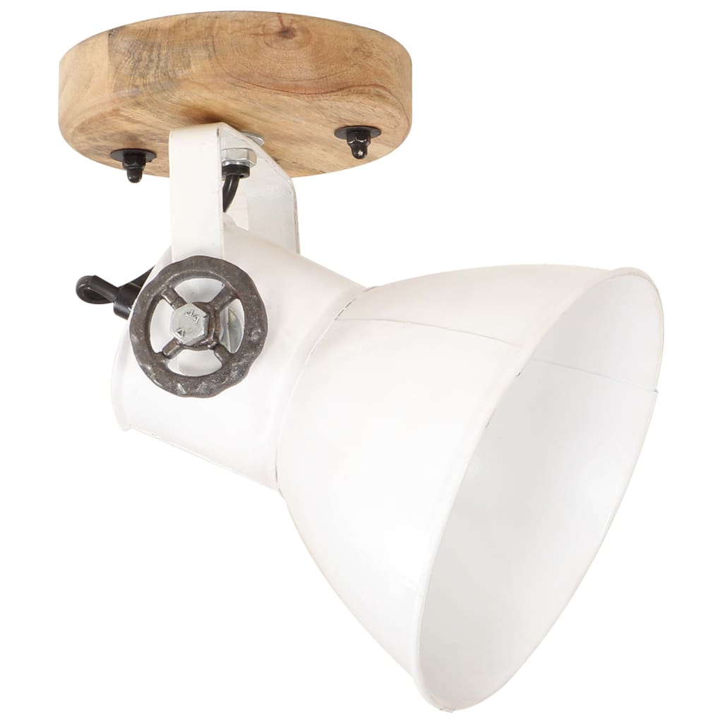 Vidaxl Wall Ceiling Lamper Industrial 2 St E27 20x25 cm hvit