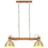 Vidaxl Hanging Lamp Industrial 25 W E27 109 cm Messing -farvet