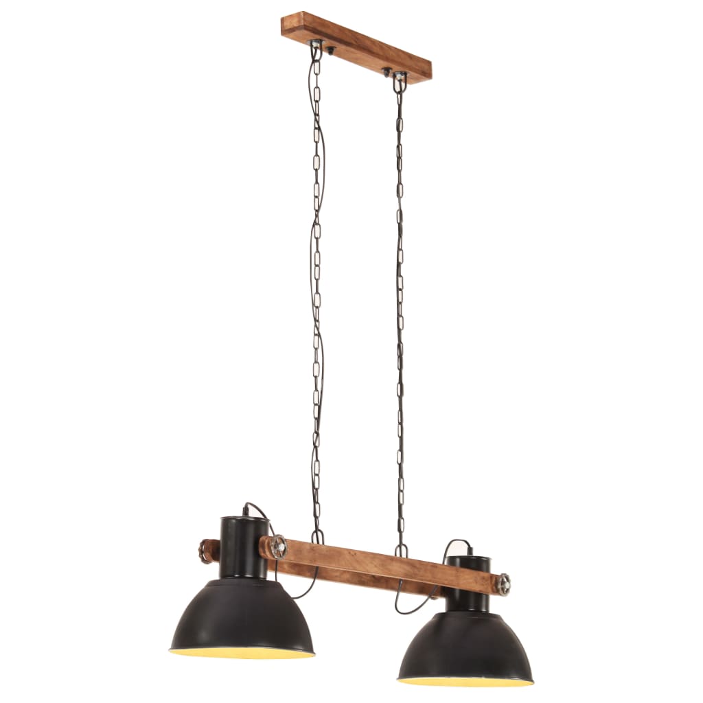 Vidaxl Hanging Lamp Industrial 25 W e27 109 cm svart