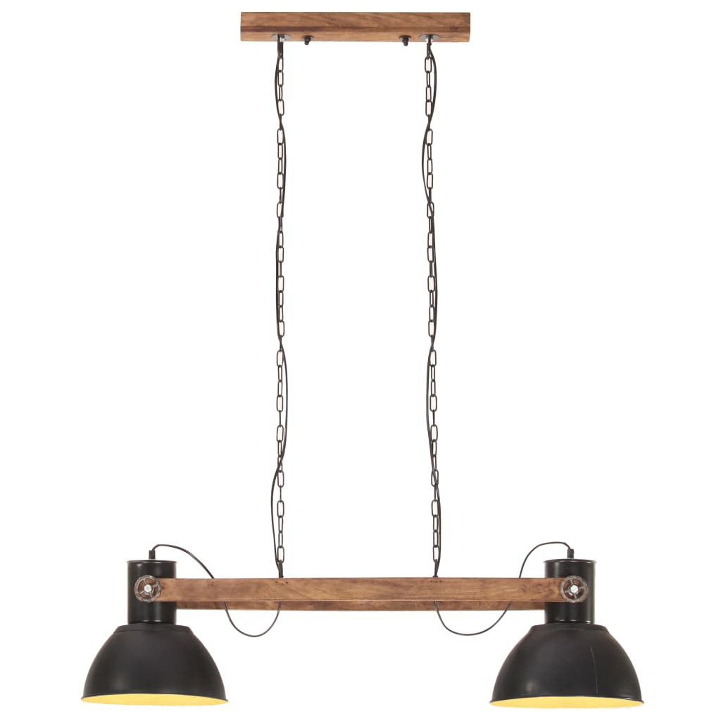 Vidaxl hanging lamp industrial 25 w e27 109 cm black