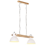 Vidaxl Hanging Lamp Industrial 25 W E27 109 cm Weiß