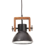 Lampka wisząca Vidaxl Industrial około 25 W E27 19 cm Czarna