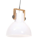 Bidaxl hängande lampa industriell cirka 25 w e27 40 cm vit