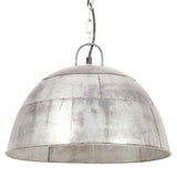 VidaXL Hängelampe Industrial Vintage rund 25 W E27 41 cm silberfarben