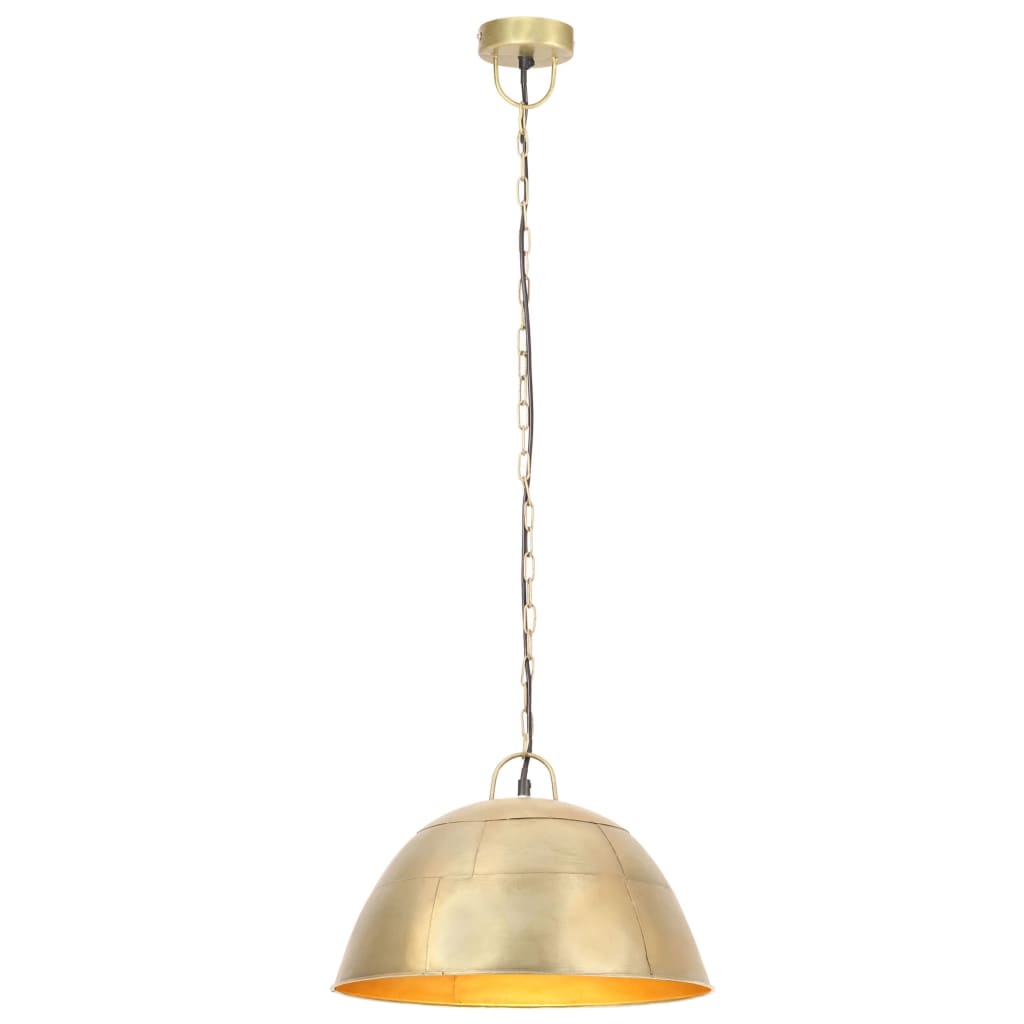 Vidaxx Hängelampe Industrial Vintage rund 25 W E27 41 cm messingfarben
