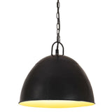 Vidaxl Hanging Lamp Industrial Vintage um 25 W E27 31 cm Schwarz