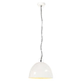 Vidaxl hanging lamp industrial vintage around 25 w e27 31 cm white