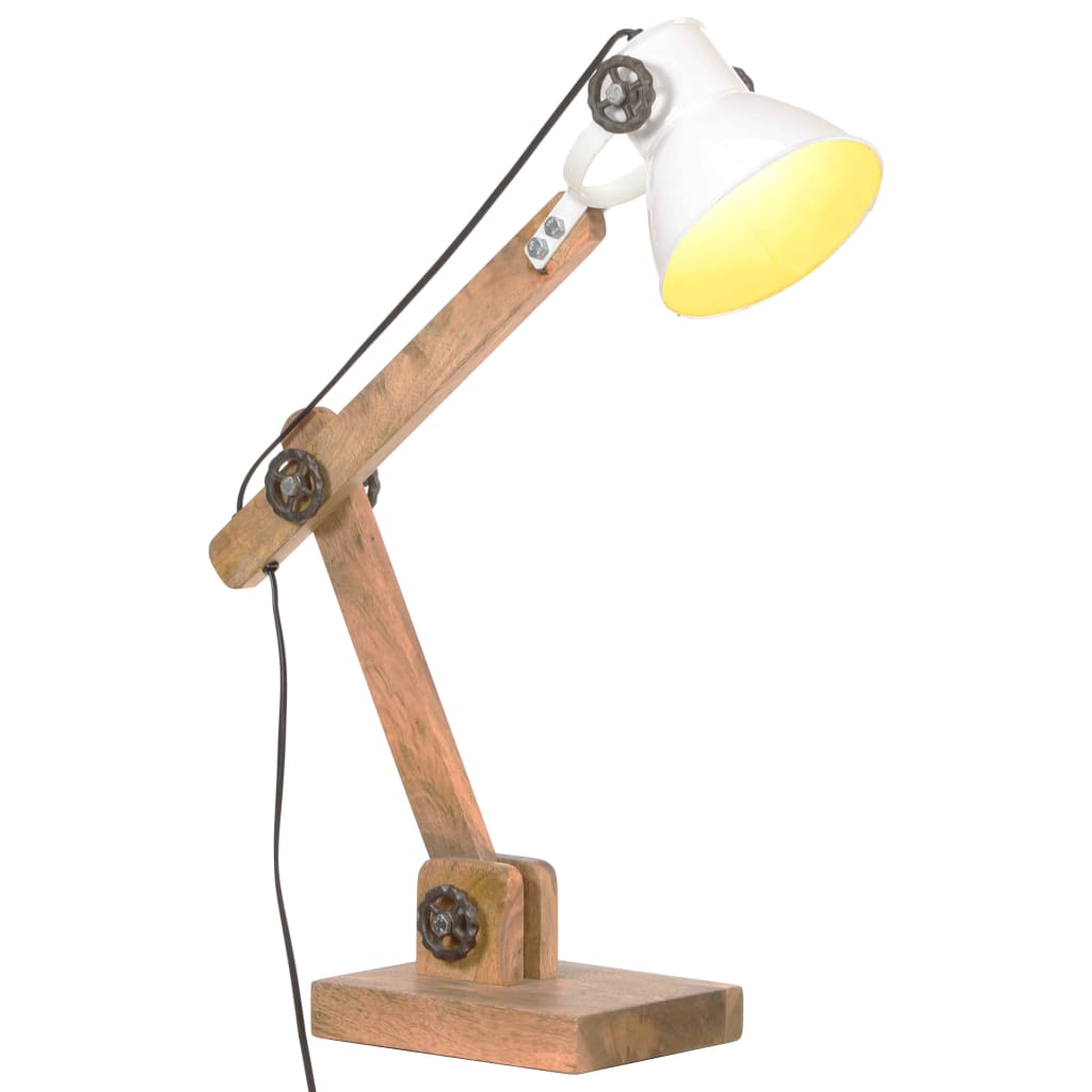 Vidaxl Desk Lamp Industrial runt E27 58X18X90 CM VIT