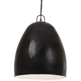 Vidaxl Hanging Lamp Industrial um 25 W E27 42 cm Schwarz