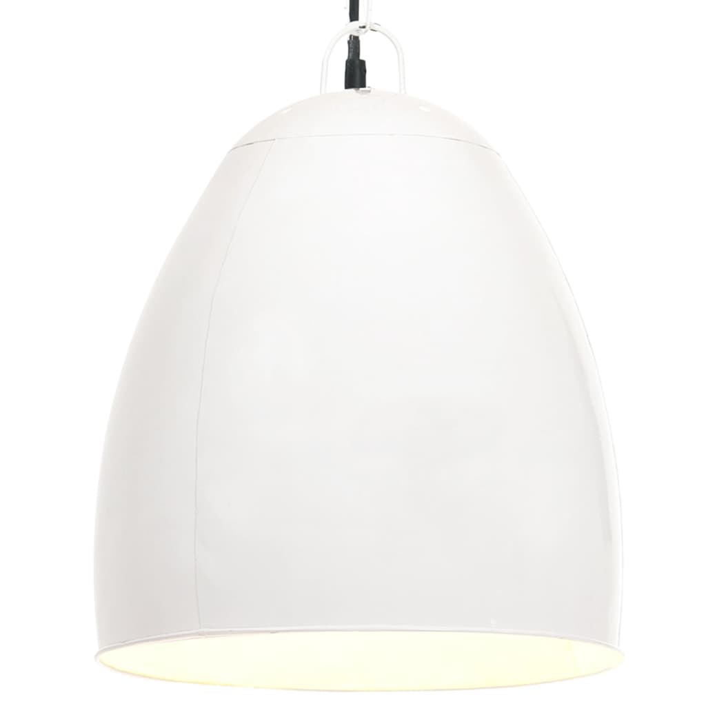 Vidaxl hänken Lamp Industrie ronderëm 25 w e272 4 cm wäiss