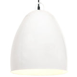 Vidaxl Hanging Lamp Industrial um 25 W e27 42 cm Weiß